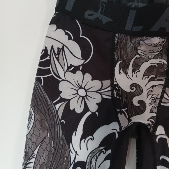 Lafroi Mens Compression Pants Burst Maximum Performance Size Small Black NEW - Picture 2 of 7